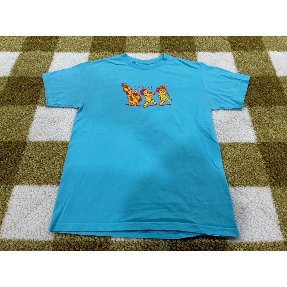 Golf Wang Cherub Marching Band Graphic T-Shirt Blue Men Medium Tyler The Creator